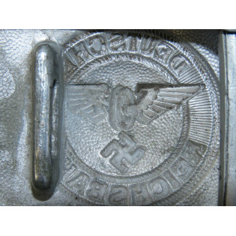 Deutsche Reichsbahn Belt Buckle Aluminium. Espenlaub militaria