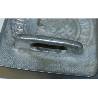 Deutsche Reichsbahn Belt Buckle Aluminium. Espenlaub militaria