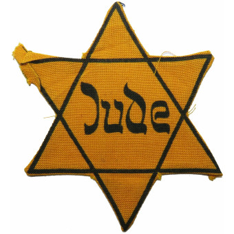 Yellow Star with Jude inscription