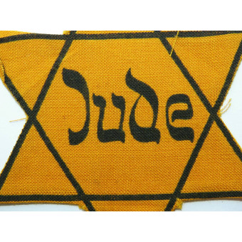 Yellow Star with Jude inscription