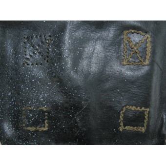 Early leather ammo pouch RKKA, model 1941. Espenlaub militaria