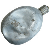 Фляга РККА с повреждениями