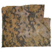 Фрагмент камуфлированной ткани Waffen-SS Eichenlaubtarn с оверпринтом Platanenmuster