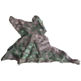 Waffen-SS camouflage fragment Erbsentarnmuster. Espenlaub militaria