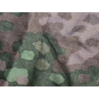 Waffen-SS camouflage fragment Erbsentarnmuster. Espenlaub militaria