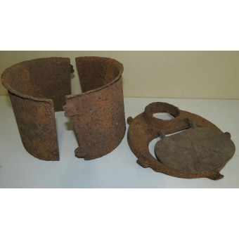 Wehrmacht bunker stove. Espenlaub militaria