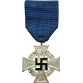 Médaille de service Faithfull, 2e classe