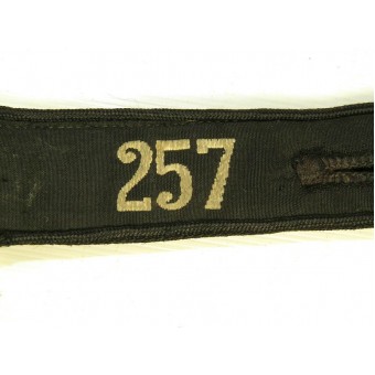 HJ-DJ-olkahihna numerolla 257. Espenlaub militaria