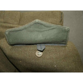 M 35 Prestar lana arrendamiento y botones hechos los pantalones, de fecha 1944. Espenlaub militaria