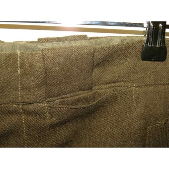 M 35 Prestar lana arrendamiento y botones hechos los pantalones, de fecha 1944. Espenlaub militaria