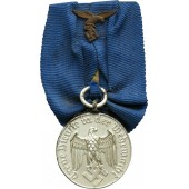 Medalla de servicio, 4 años en la Wehrmacht, variación Luftwaffe