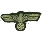Вышитый канителью офицерский орёл Вермахта
