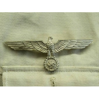 Tunique blanche pour le commandant débrayage du 25 Art. Reg. rang Oberst. Espenlaub militaria