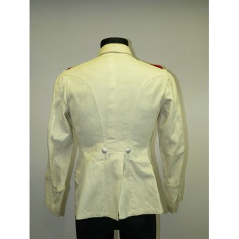 White walkout tunic for the commander of 25th Art. Reg. in rank Oberst. Espenlaub militaria
