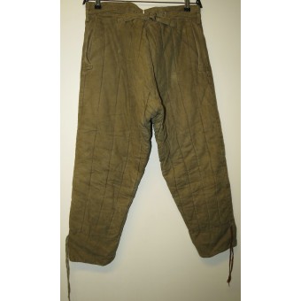 WW2 soviétique russe rembourré pantalon. Espenlaub militaria