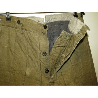 Pantalones WW2 Soviética Rusa acolchado. Espenlaub militaria