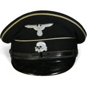 Allgemeine SS, EM or NCO's black visor hat