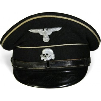 Allgemeine SS, EM ou chapeau de pare-soleil noir de sous-officier. Espenlaub militaria