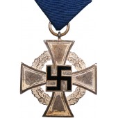 Kruis voor trouwe dienst van het 3de Rijk voor 25 jaar dienst.