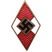 Ein frühes Mitgliedsabzeichen der Hitlerjugend aus der Zeit vor 1936