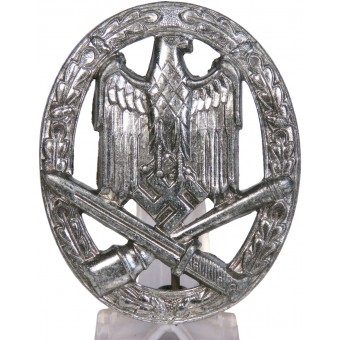 Badge dassaut général par Franke & Co. Zinc Hollow. menthe. Espenlaub militaria