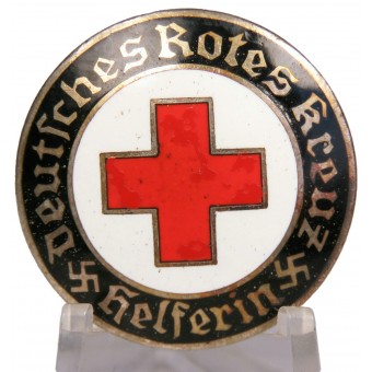 Kvinnlig assistent i det tredje rikets tyska Röda korset märke. GES. GESCH. Espenlaub militaria