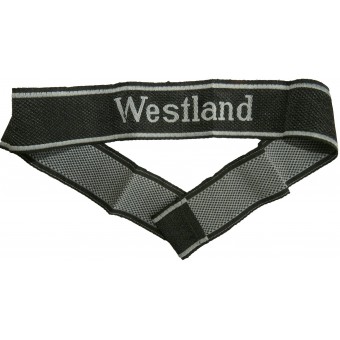 Waffen Ss Cuff Titolo - Reggimento Westland Bevo. menta. Espenlaub militaria