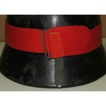 Опознавательная лента для каски Вермахта использовавшаяся на манёврах и при учениях. Espenlaub militaria