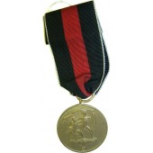 Medaille voor de annexatie van Tsjecho-Slowakije