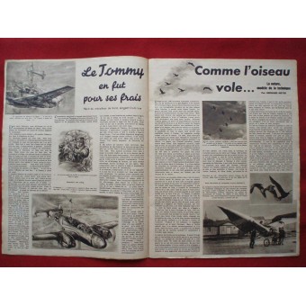 Deutsch ww2 Der ADLER Französisch Sprache! Mai, 1942.. Espenlaub militaria