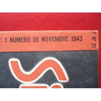 Duitse WW2-signaal Franse taal. November, 1943. Espenlaub militaria