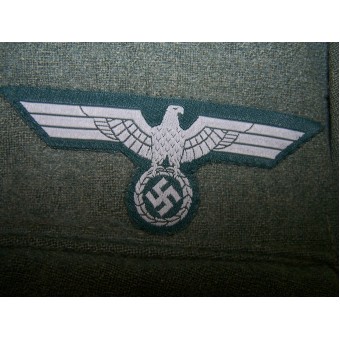 Niederländischer Einzelhandels-Feldbluse für die Wehrmacht mit Abzeichen für türkische Freiwillige. Espenlaub militaria