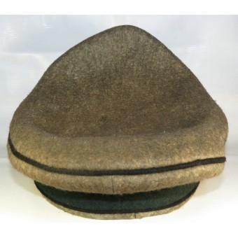 Fritz Borkmannin valmistama Heer Pioneer -upseeri Visor Hat. Espenlaub militaria