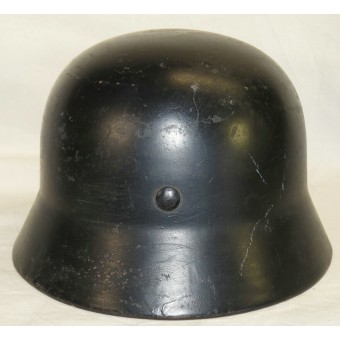 LUFTWAFFE M 35 / LUFTSCHUTZ opnieuw uitgegeven SD-helm. Espenlaub militaria