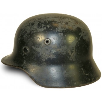 Стальной шлем M40 Luftwaffe использовавшийся в ПВО. Espenlaub militaria