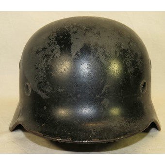 Стальной шлем M40 Luftwaffe использовавшийся в ПВО. Espenlaub militaria