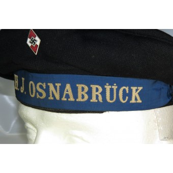 HJ Marine terminé chapeau marins avec pointage M.H.J. Osnabrück. Espenlaub militaria