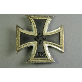 Eisernes Kreuz Erster Klasse 1939 mit Präsentationsetui, markiert 100.. Espenlaub militaria