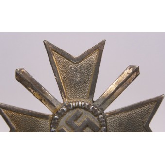 1st Class Military Merit Cross med svärd i silver. Deumer, märkt 3.. Espenlaub militaria