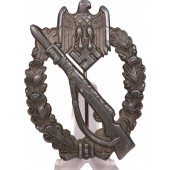 Infanteriesturmabzeichen in Silber Sohni, Heubach & Co