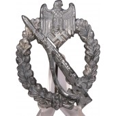 Infanteriesturmabzeichen in Silber Wilhelm Hobacher Wien