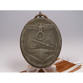 Médaille « West Wall » dans le paquet de prix. Deutsche Schutzwall. Espenlaub militaria