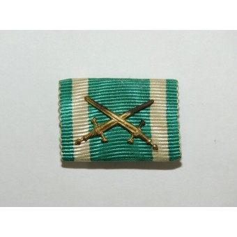 El premio para los pueblos de Oriente por su valor de segunda clase en silveк w / barra de la cinta. Espenlaub militaria