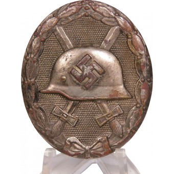 Wound badge, silver grade 1939. Hauptmünzamt Wien-Austria. Espenlaub militaria
