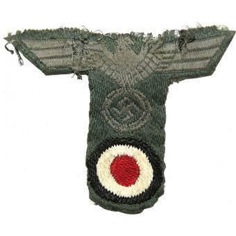 Нашивной орёл и кокарда образца 1942 года на головной убор Вермахта. Espenlaub militaria