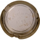 Ashtray Russland 1943, made in memory of the service on the Eastern Front