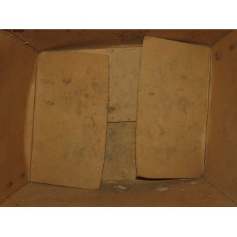 Confezione di cartone per 10 barattoli di pane tedesco in scatola per la Wehrmacht, giugno 1943. Espenlaub militaria