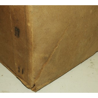 Emballage en carton pour 10 boîtes de pain allemand en conserve pour la Wehrmacht, juin 1943. Espenlaub militaria
