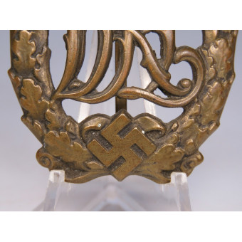 DRL sports badge in bronze, Wernstein Jena. Espenlaub militaria