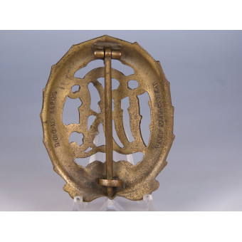 DRL sports badge in bronze, Wernstein Jena. Espenlaub militaria